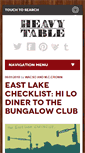 Mobile Screenshot of heavytable.com